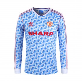 Manchester United Retro Hjemmebanetrøje 1992 L/S